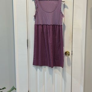 J Crew Purple Sleeveless Dress